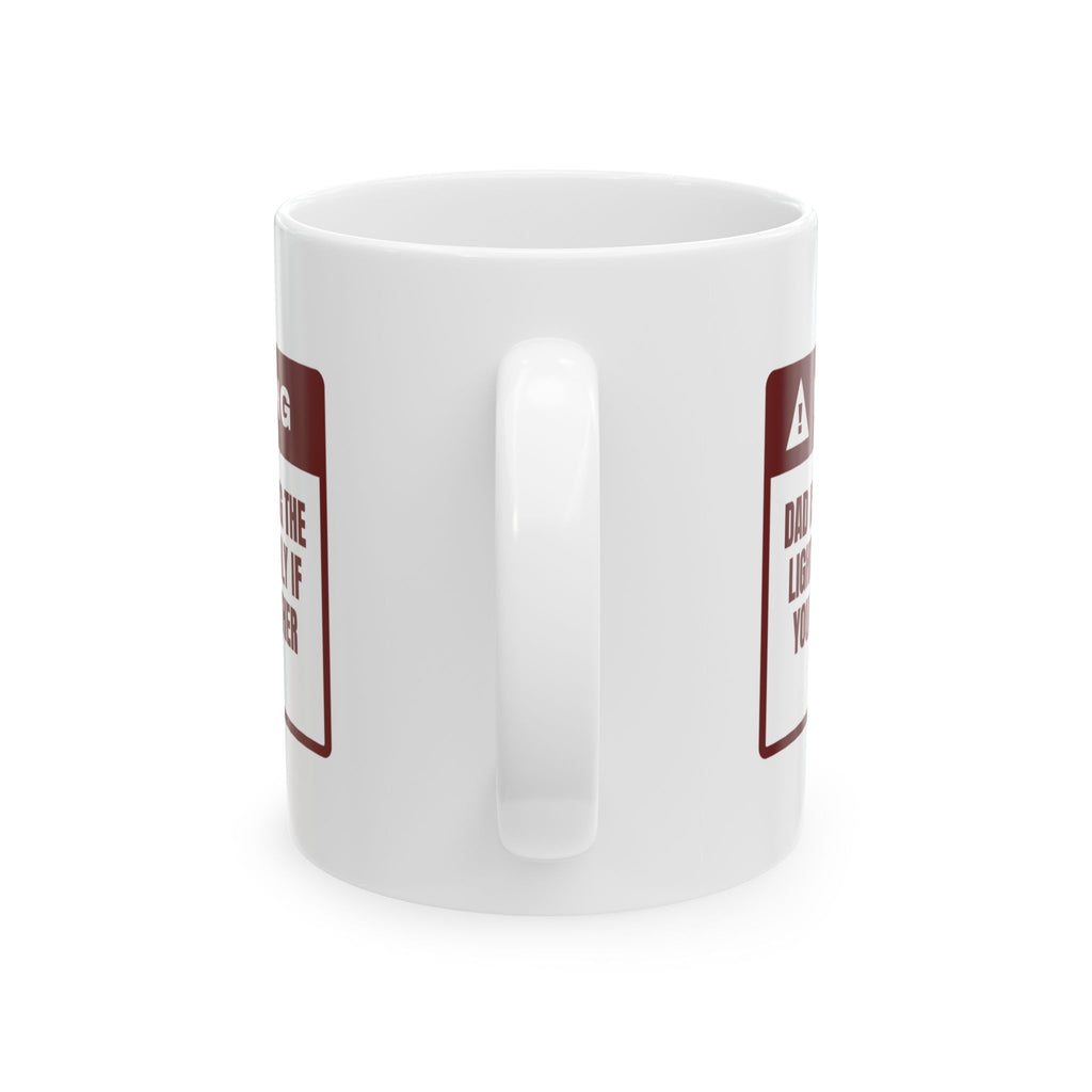 Funny Christmas Dad Coffee Mug Untangling Lights Hand Me The Other End