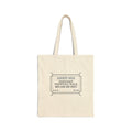 Christmas Tote Bag Midnight Snowfall Walk Ticket Cozy Winter Cup
