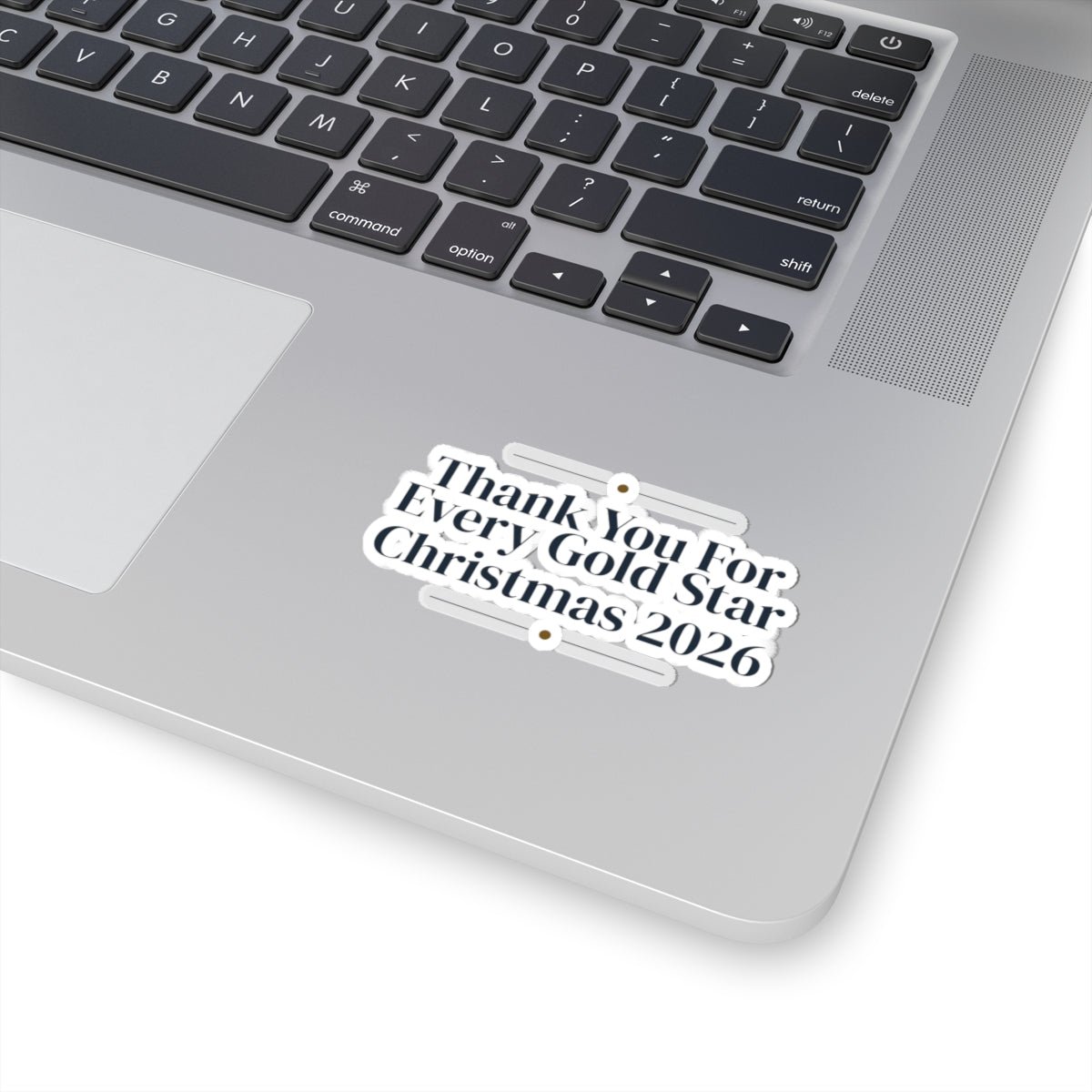 Teacher Christmas Sticker Thank You For Every Gold Star 2026