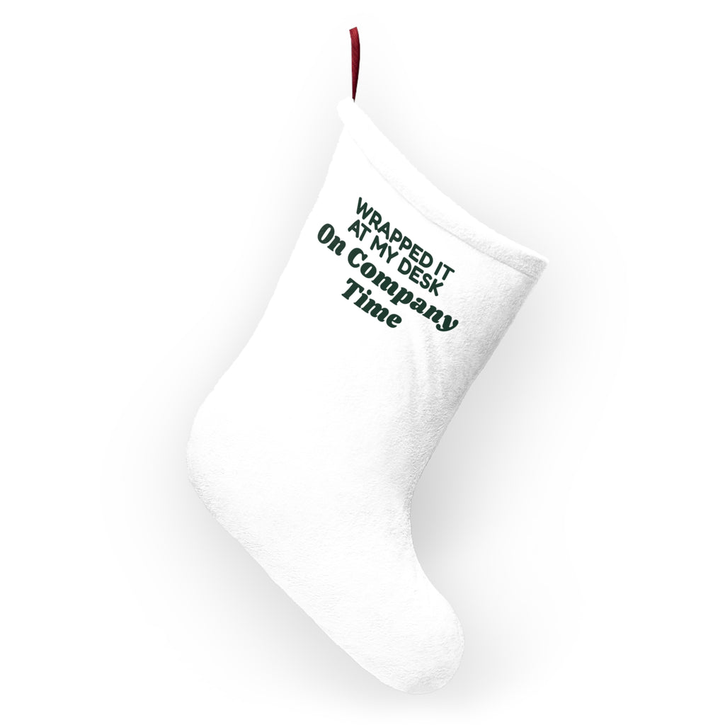 Funny Christmas Coworker Christmas Stocking Wrapped It At My Desk On