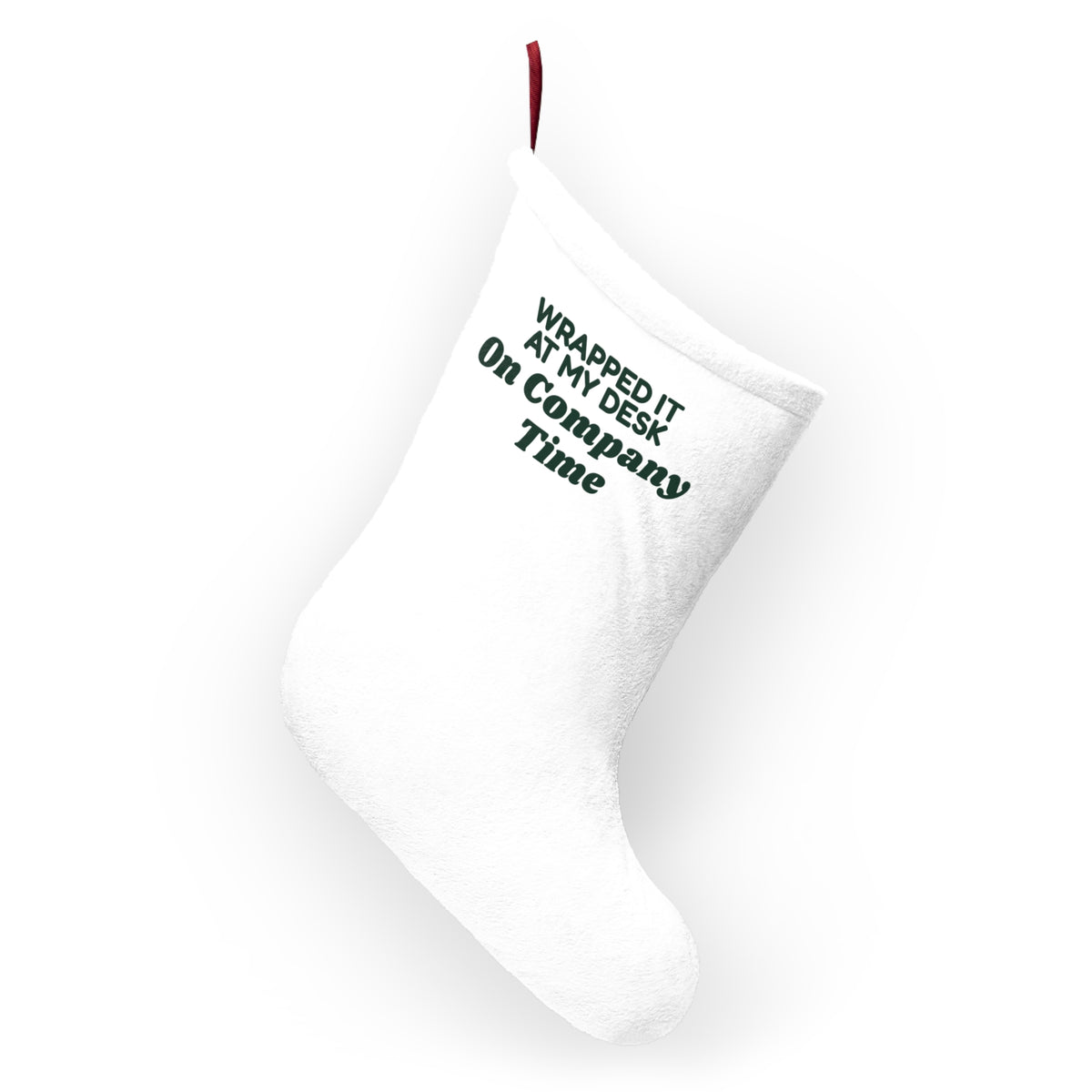 Funny Christmas Coworker Christmas Stocking Wrapped It At My Desk On