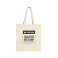 Funny White Elephant Tote Bag Regifted Twice Original Tag Inside