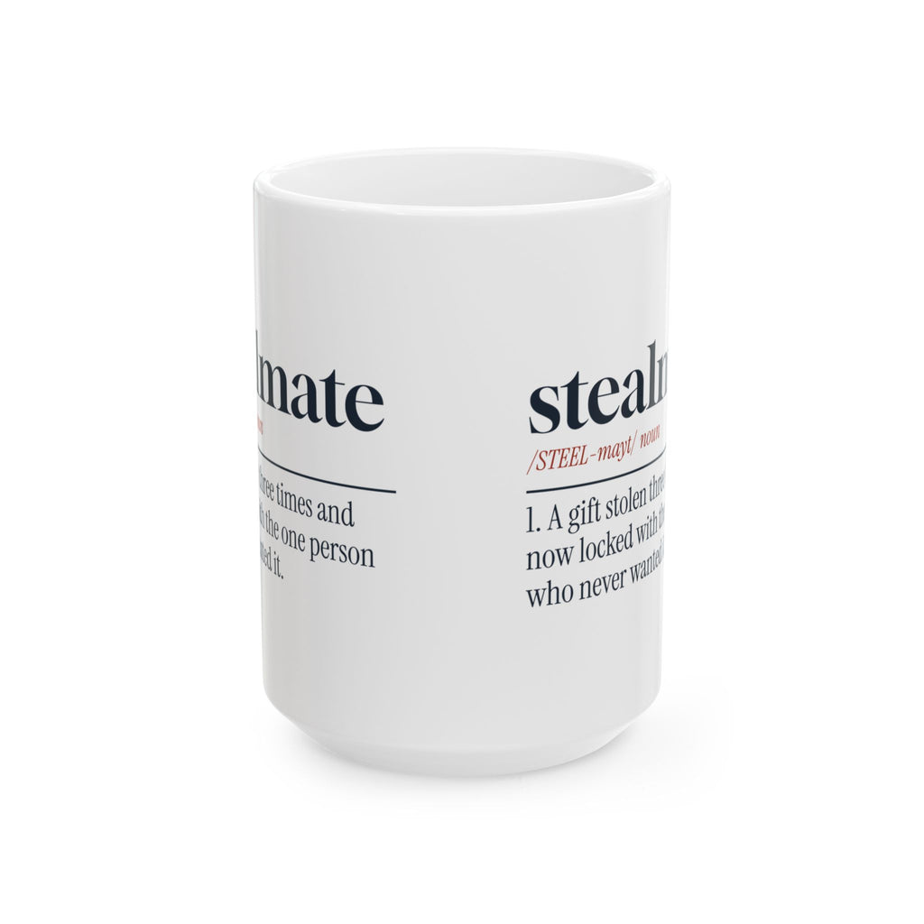 Funny White Elephant Coffee Mug Stealmate Locked With The Wrong Person