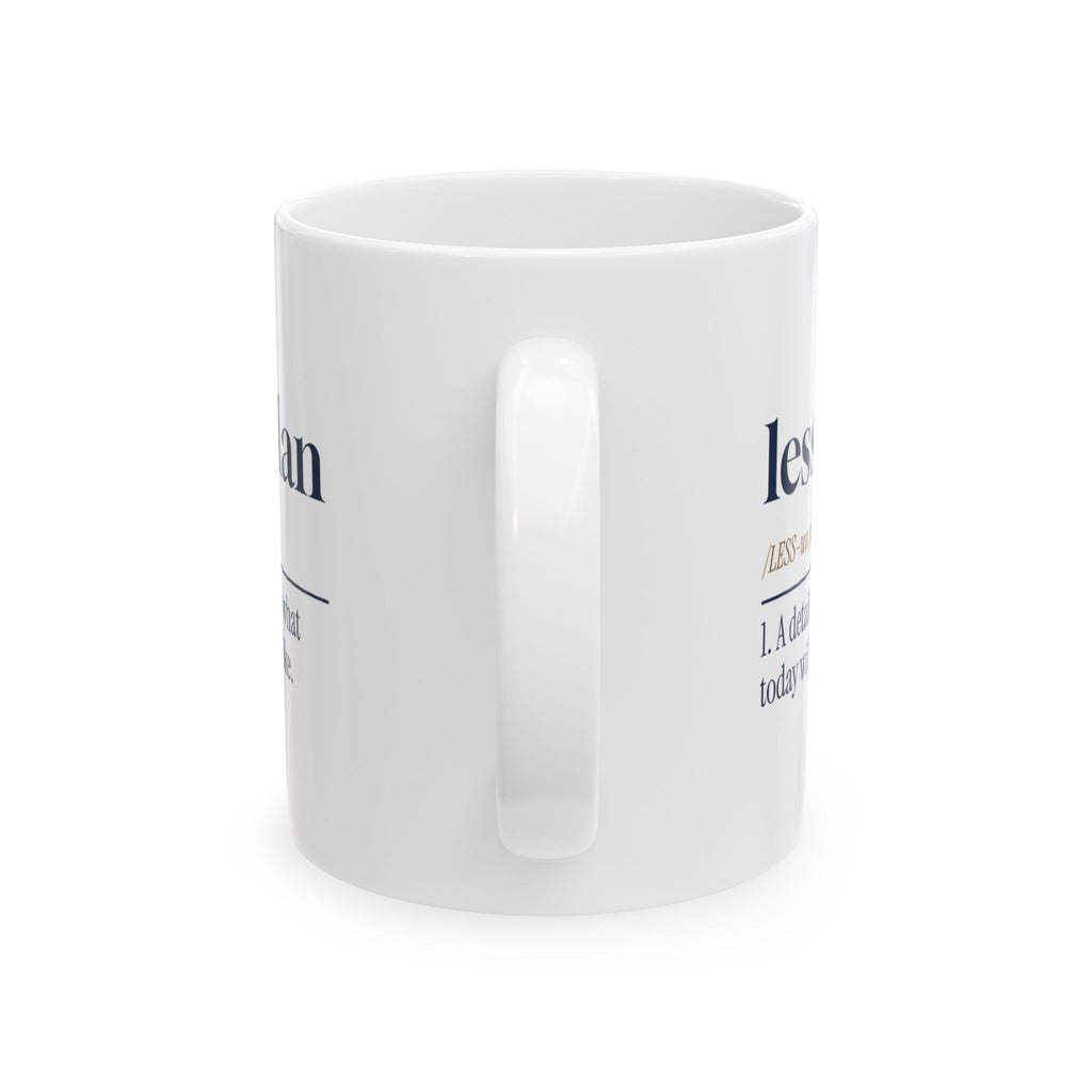 Funny Lesson Plan Dictionary Coffee Mug For Teachers
