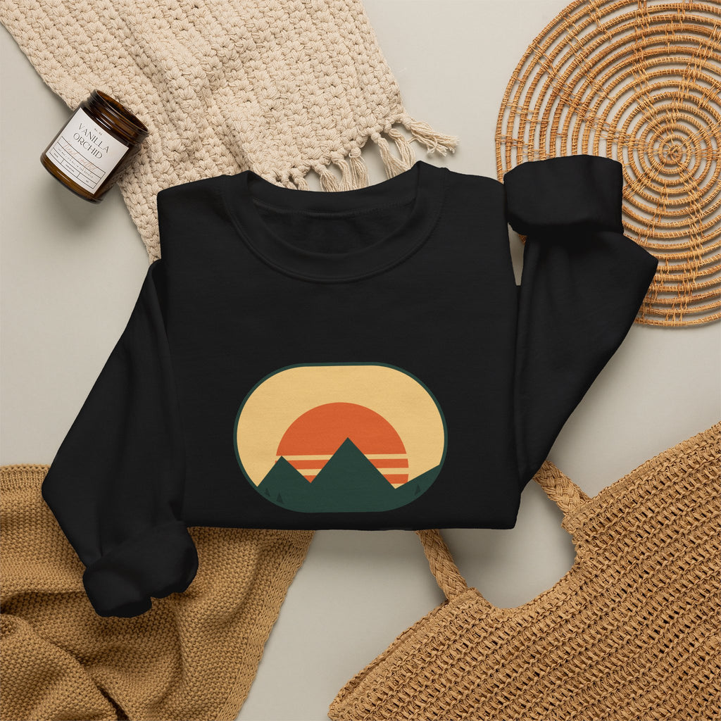Lake Brain Sweatshirt No Thoughts Just Waves