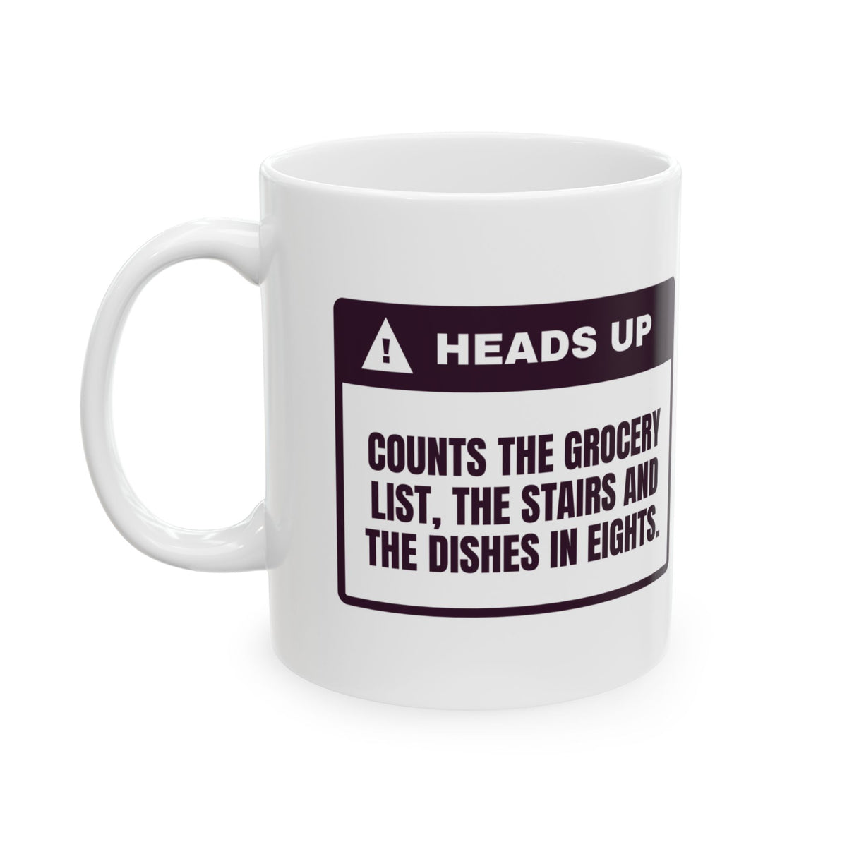 Funny Dancer Coffee Mug Counts The Groceries In Eights For Dancers