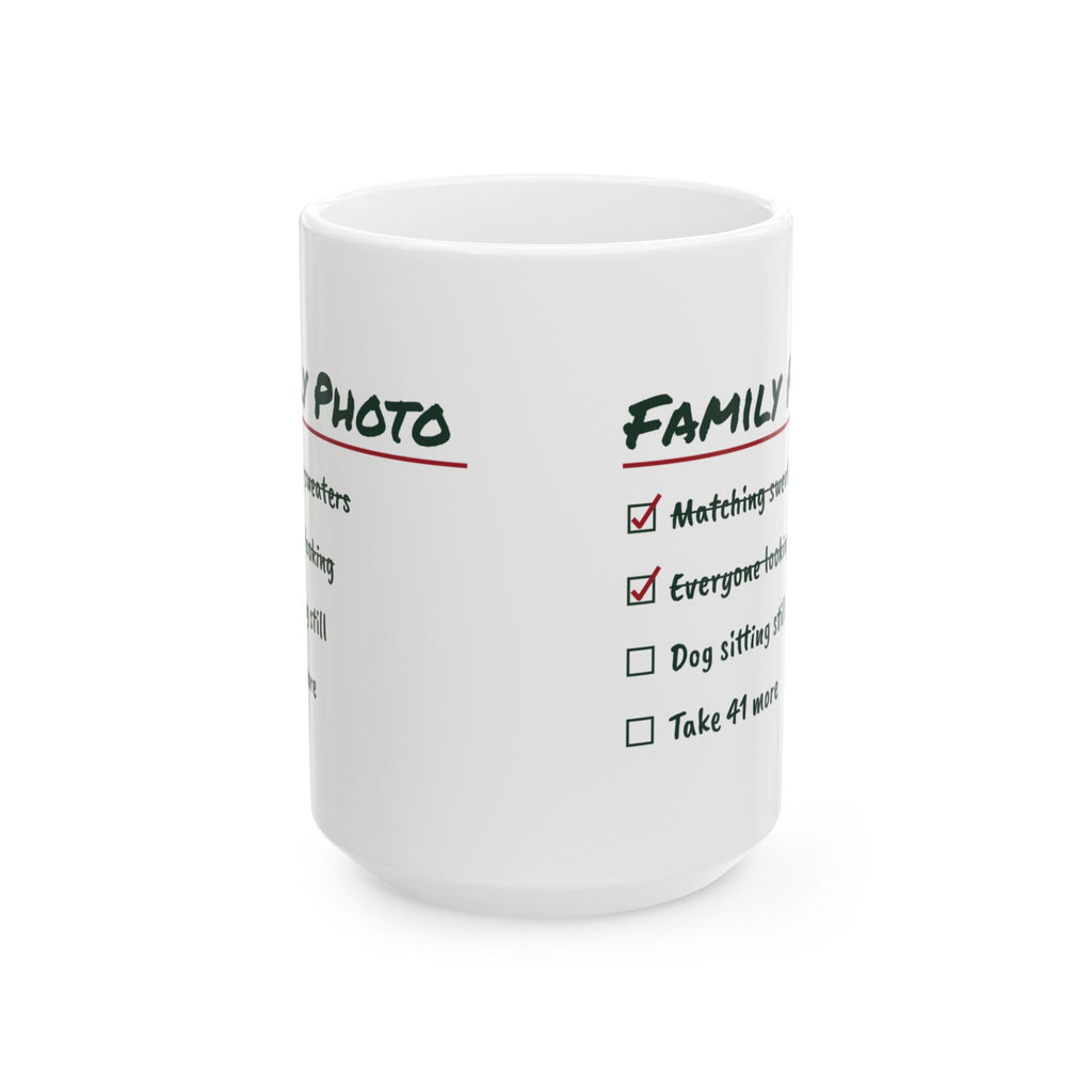 Funny Christmas Coffee Mug Family Photo Take 41 More For Families