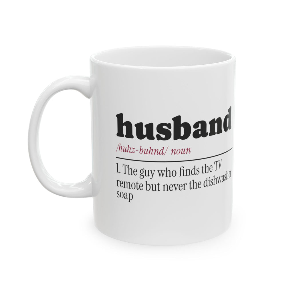 Husband Mug Husband Defined Funny Valentine Coffee Cup