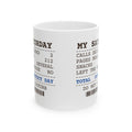 Funny Introvert Coffee Mug My Saturday Receipt
