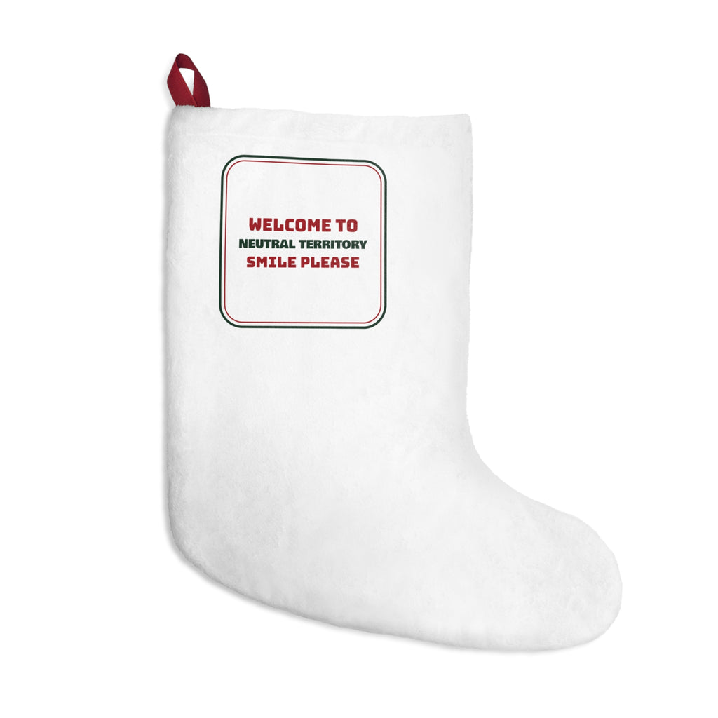Funny Christmas In Laws Christmas Stocking Neutral Territory Smile Please