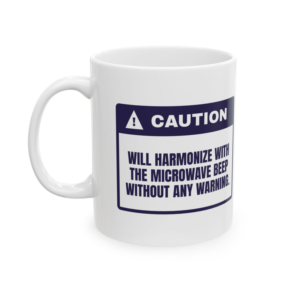 Funny Choir Coffee Mug Harmonizes With The Microwave Beep For Singers