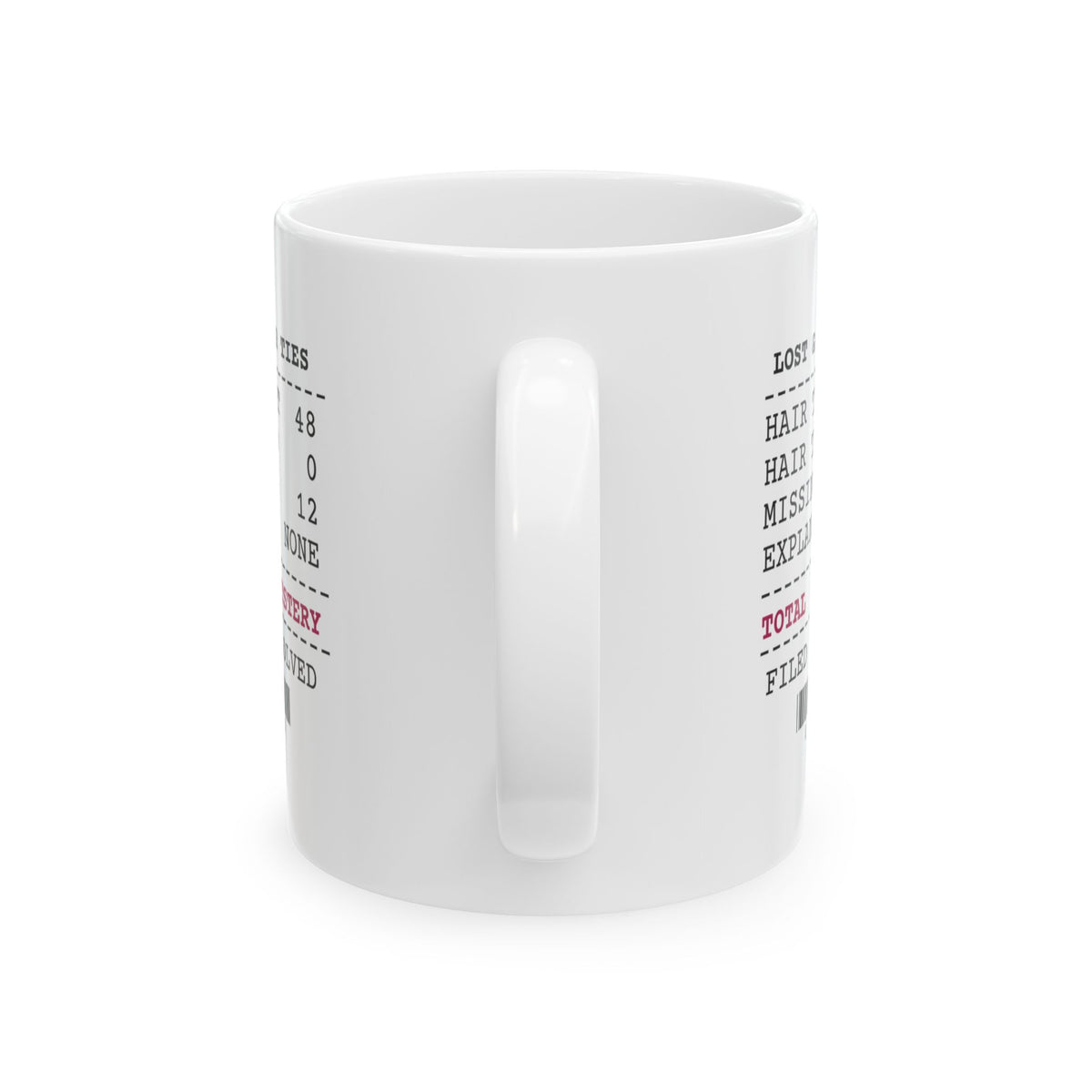 Girl Dad Coffee Mug Hair Tie Mystery Still Unsolved