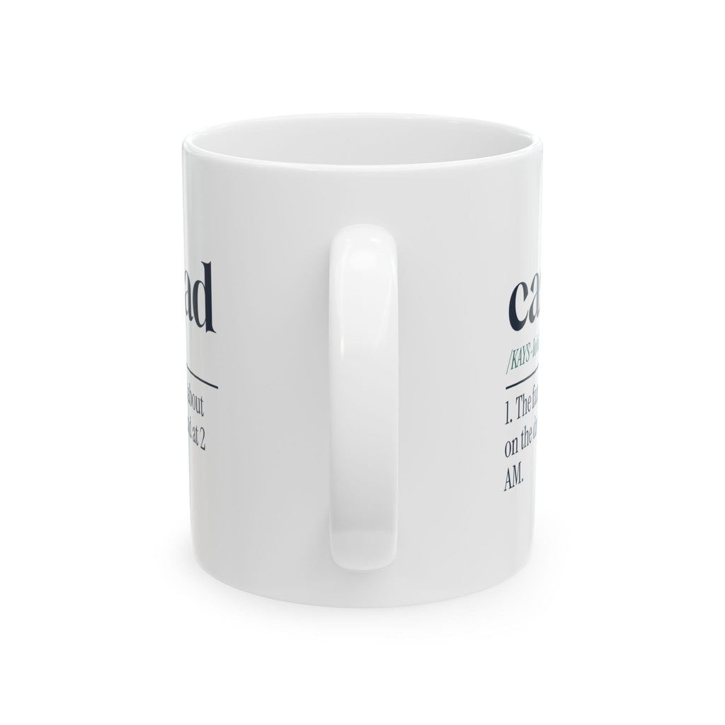 Social Worker Coffee Mug Caseload Dictionary Definition