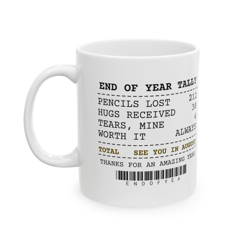 Teacher Coffee Mug Pencils Lost See You In August