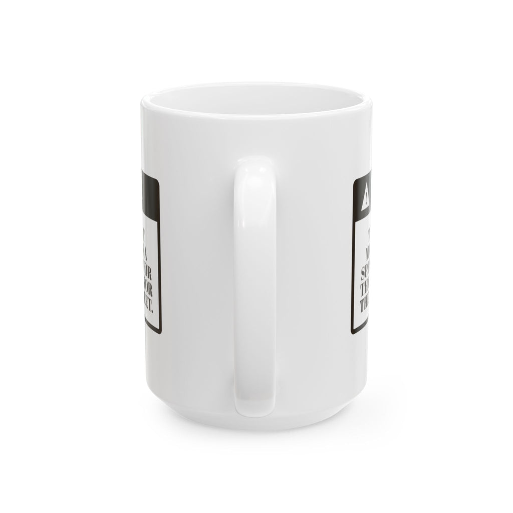 Funny Project Manager Coffee Mug Has A Spreadsheet For The Spreadsheet