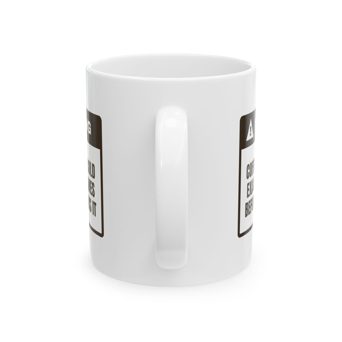 Funny Mom Warning Coffee Mug Cold Coffee For Wife