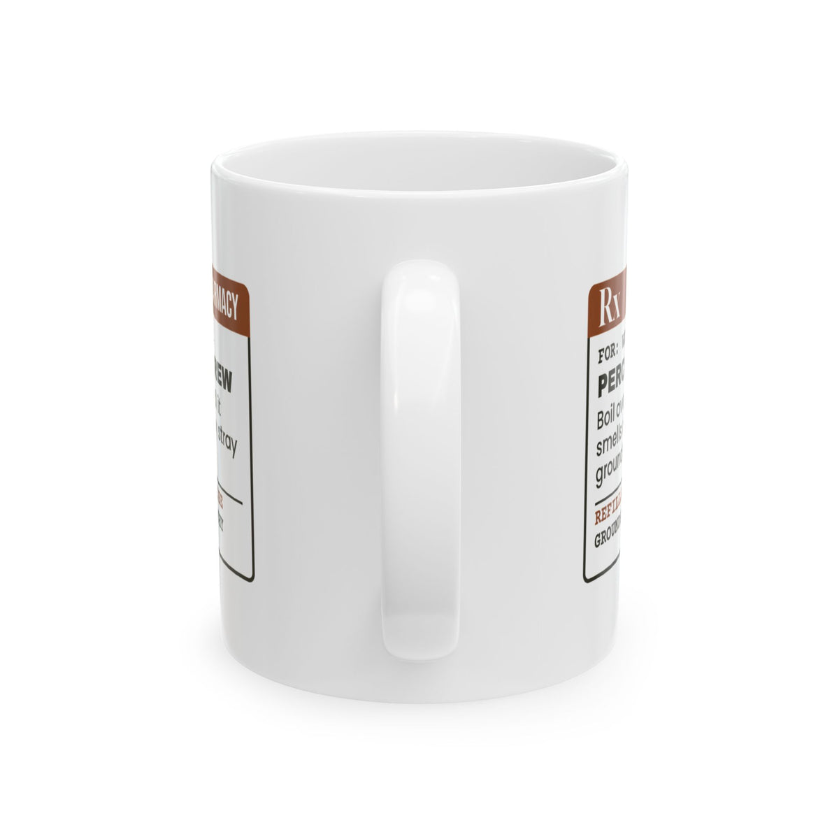 Funny Camping Mug Percolator Brew Prescription For Campers