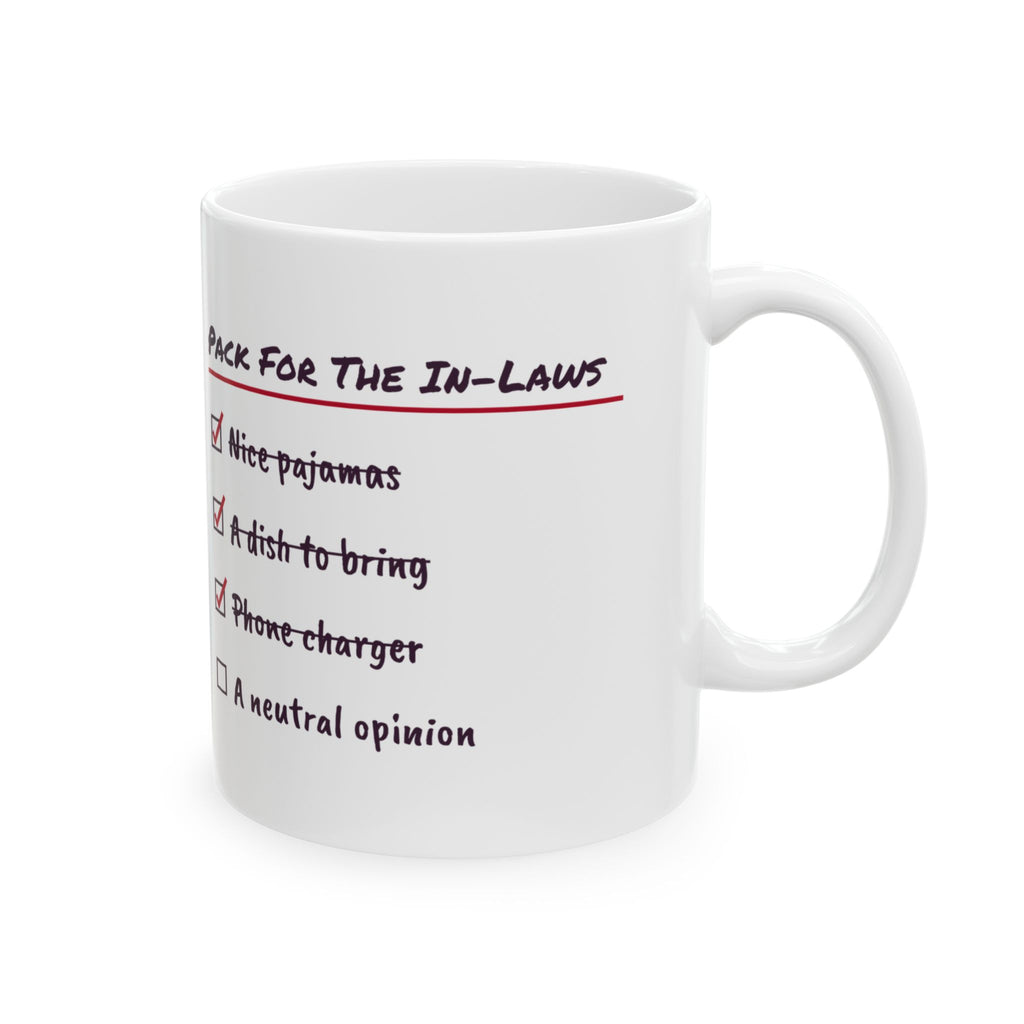 Funny Christmas Coffee Mug Pack For The In-Laws Checklist