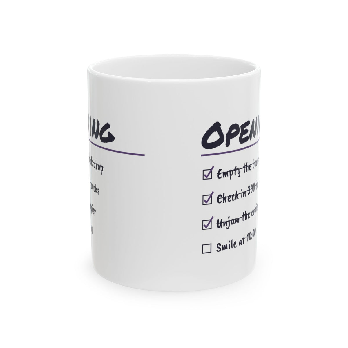 Funny Librarian Coffee Mug Empty The Book Drop Check In 300 Books