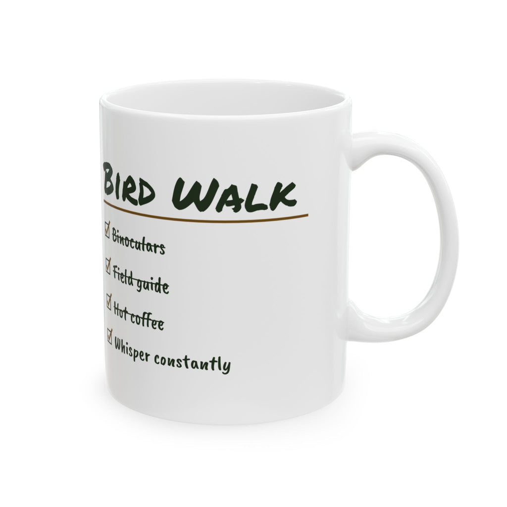 Funny Bird Watching Coffee Mug Bird Walk Whisper Constantly For Birders