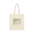 Funny Christmas Tote Bag December Facts Indoor Recess 9 Days