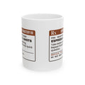 Funny Coffee Mug Espresso Take Before Speaking Prescription Label