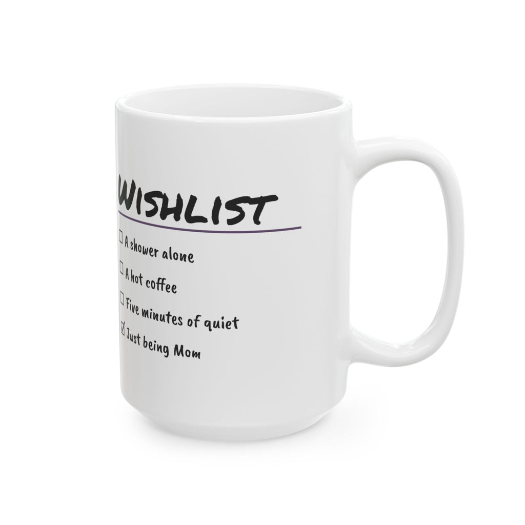 New Mom Coffee Mug Funny Wishlist Checklist For First Time Moms