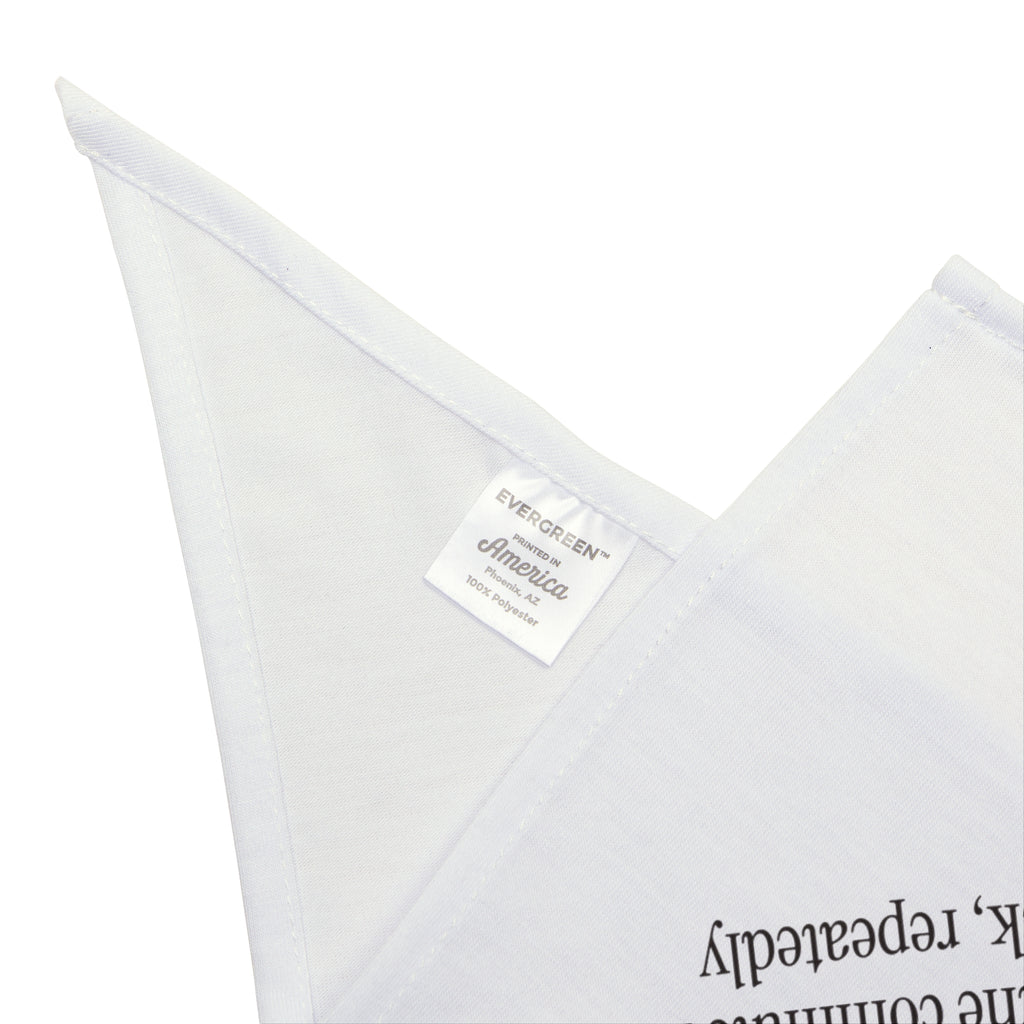Funny Staycation Dog Bandana Commute To The Kitchen For Homebodies