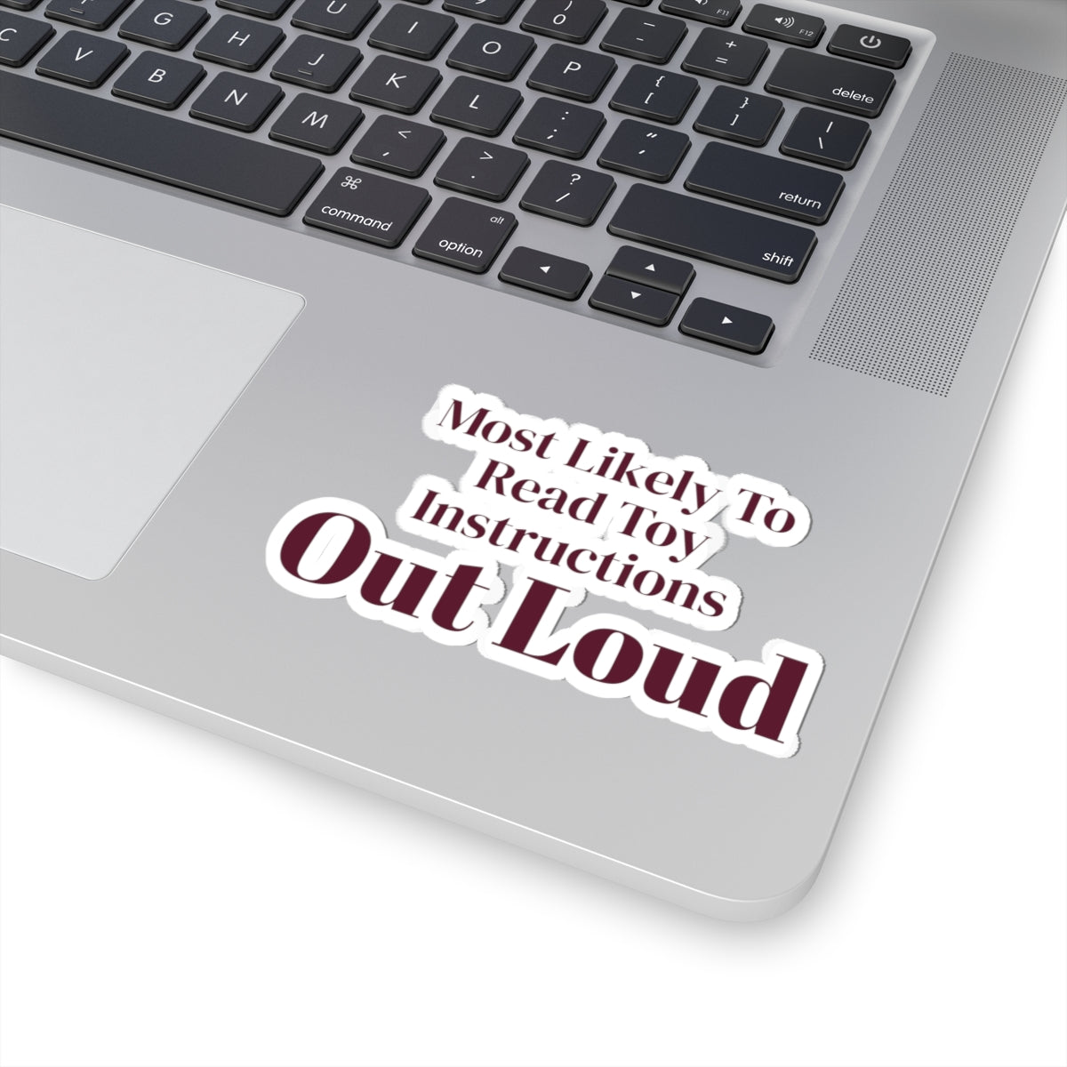 Funny Christmas Sticker Most Likely To Read Toy Instructions Aloud Family