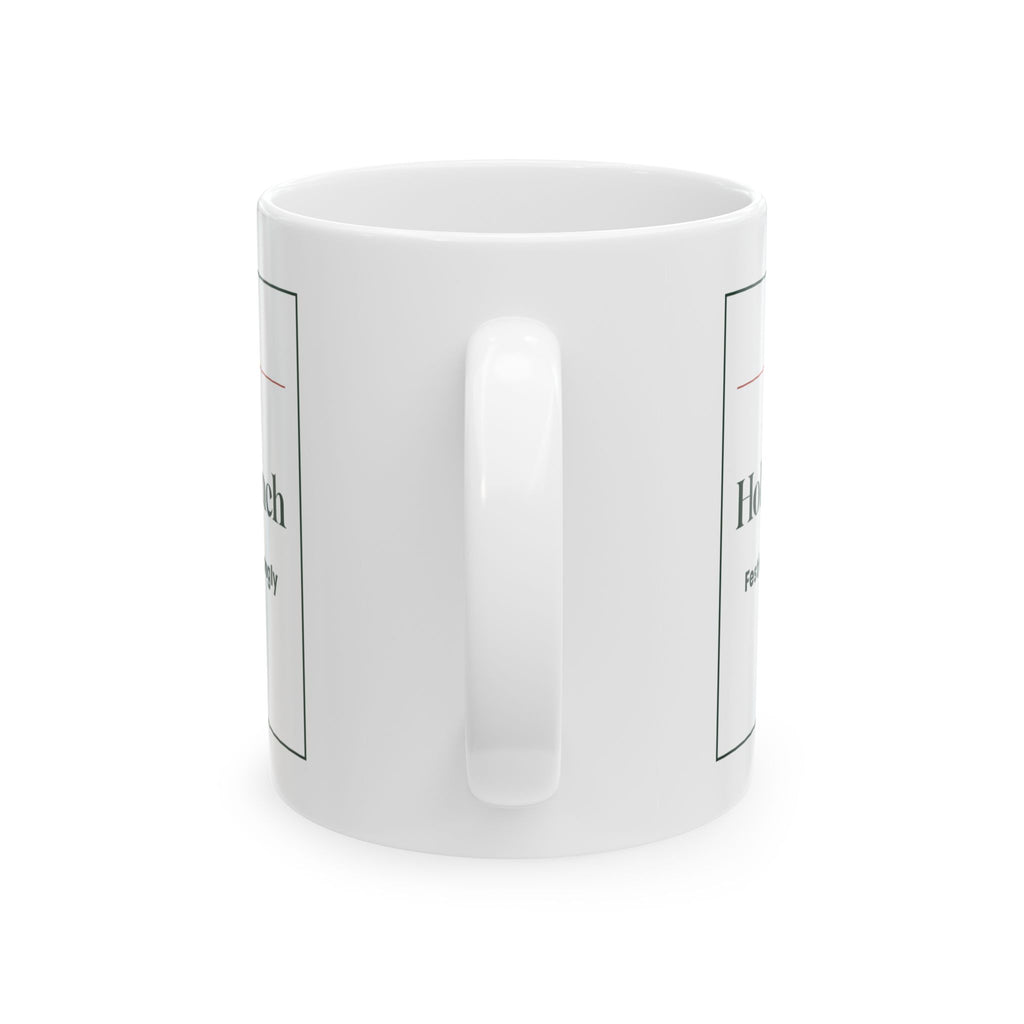 Funny Office Christmas Coffee Mug Annual Holiday Lunch Ticket