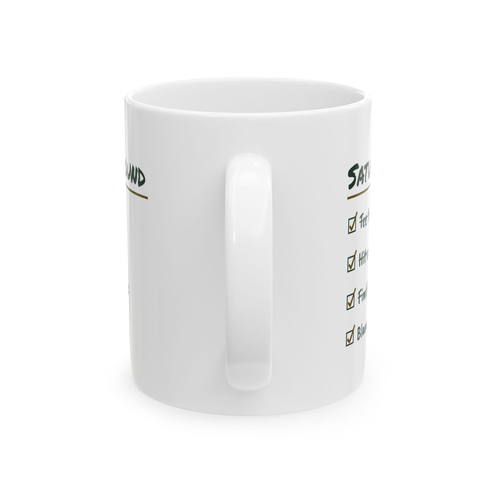 Funny Golf Coffee Mug Find It In The Woods Blame The Wind