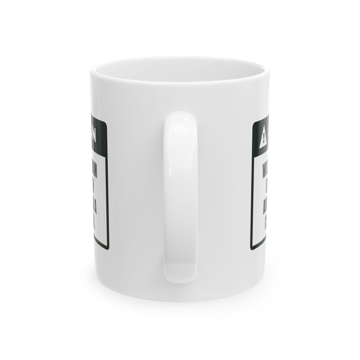 Funny Woodworking Mug Ask Me About Grain Direction Caution Label