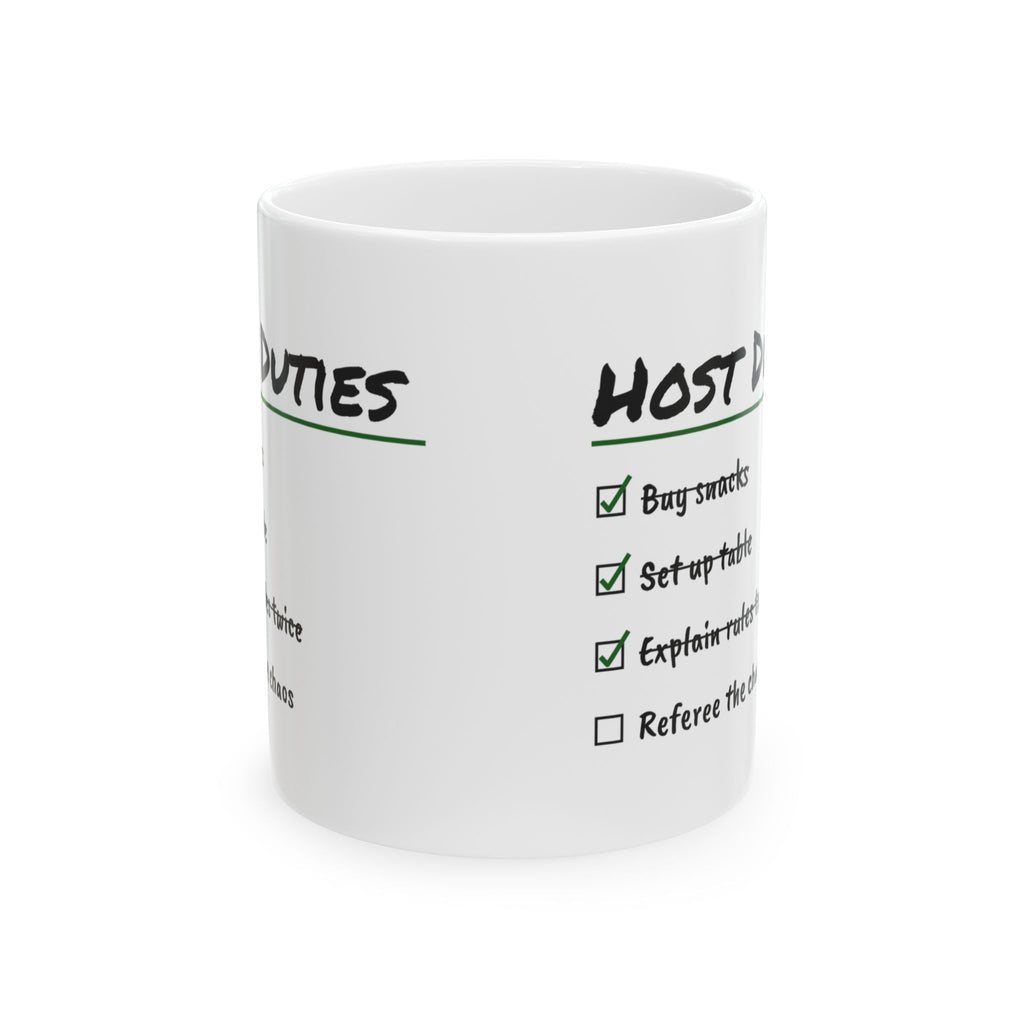 Funny Board Game Coffee Mug Buy Snacks Referee The Chaos