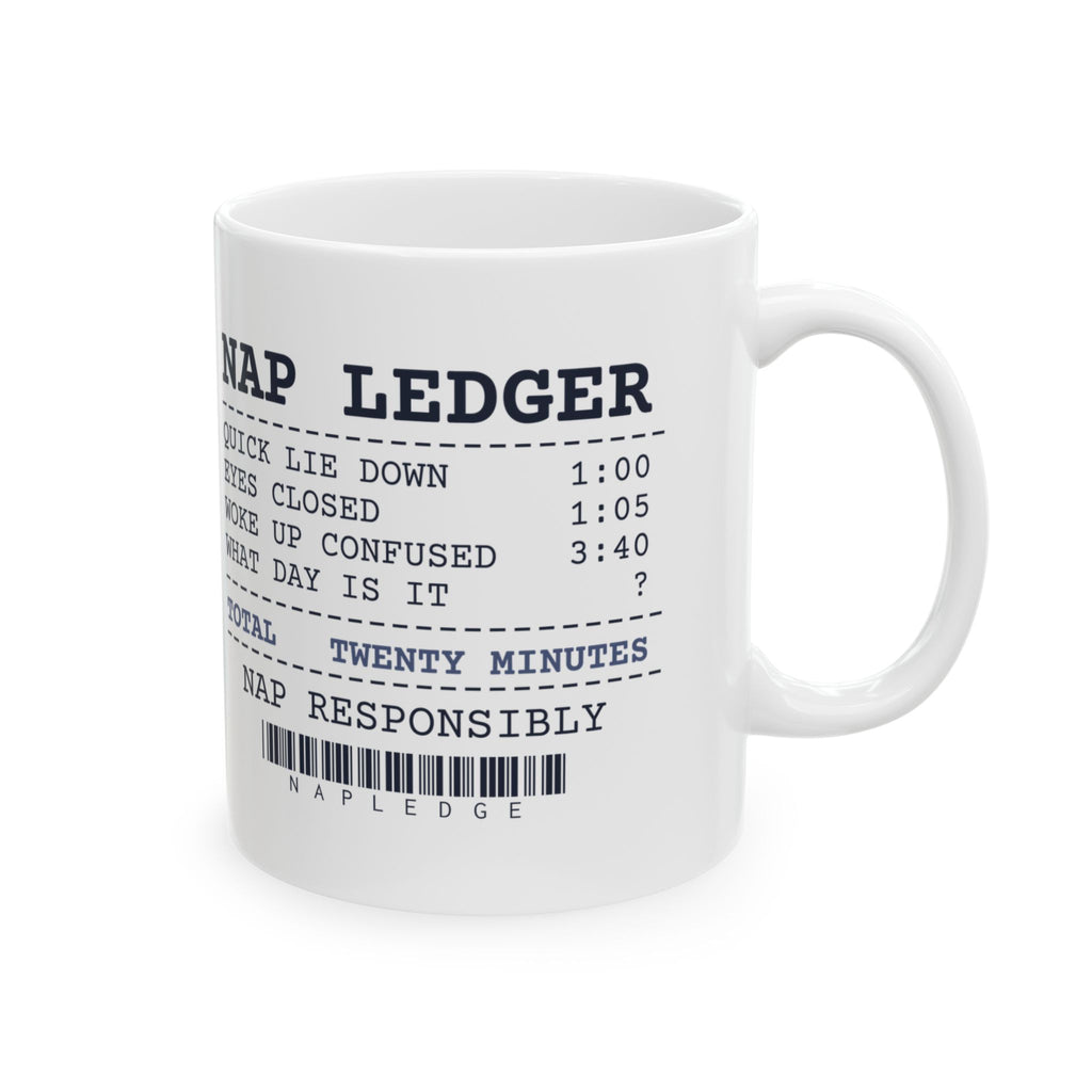 Funny Nap Coffee Mug Twenty Minute Nap Receipt For Nap Lovers