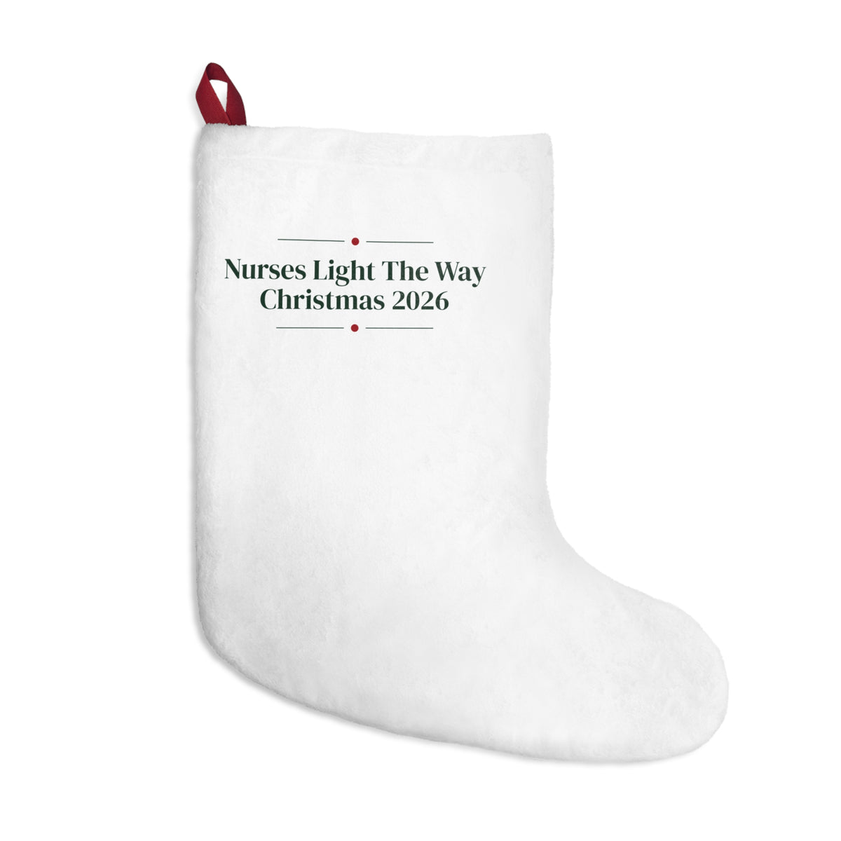 Christmas Stocking Nurses Light The Way Christmas 2026 For Nurses