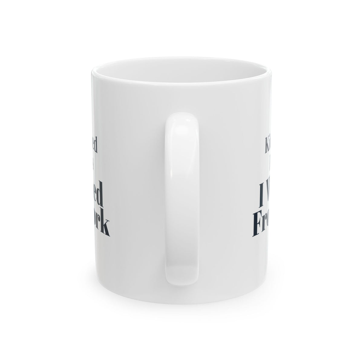 Funny Christmas Nurse Coffee Mug Kids Opened Presents I Watched From Work