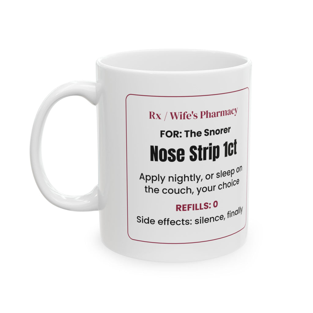 Nose Strip Nightly Funny Mug For Him