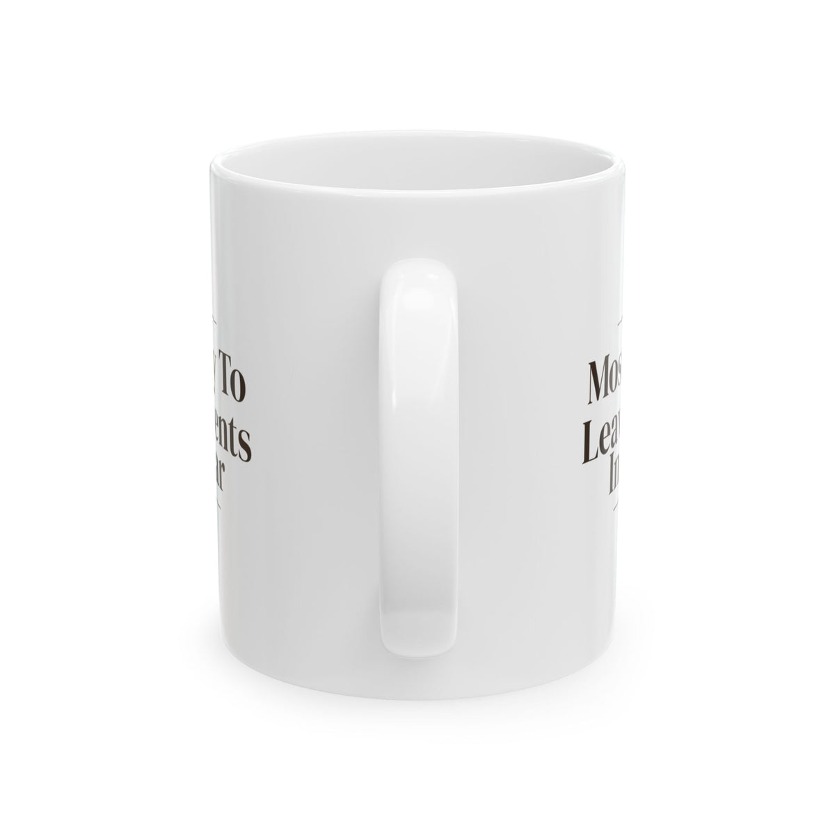 Funny Family Christmas Coffee Mug Most Likely To Leave Presents In The Car