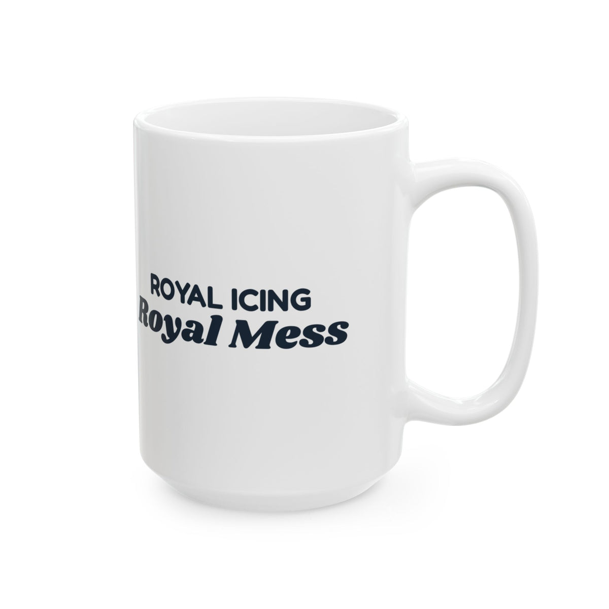 Funny Christmas Cookie Decorating Coffee Mug Royal Icing Royal Mess
