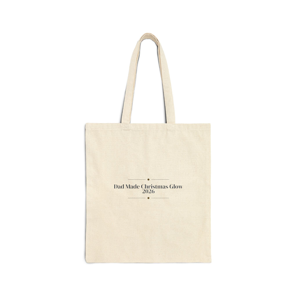 Christmas Tote Bag For Dad Dad Made Christmas Glow 2026