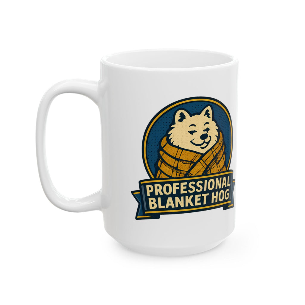 Funny Professional Blanket Hog Dog Mom Dog Dad Cozy Coffee Mug