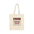 Funny Christmas Mom Tote Bag Mom Knows What's Under The Couch