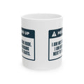 Funny Introvert Holiday Party Coffee Mug Recharging Next To The Coats