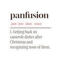 Funny Christmas Host Sticker Panfusion Dictionary Definition