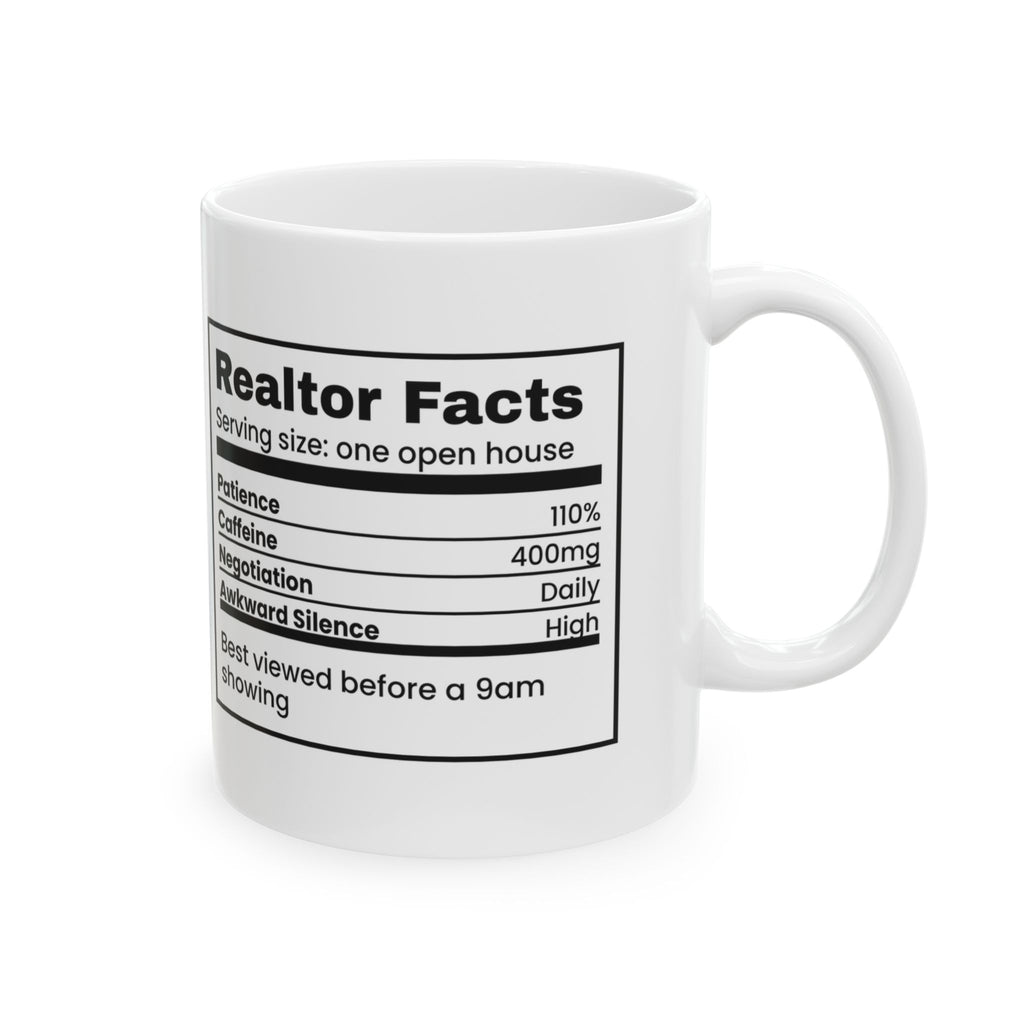 Realtor Coffee Mug Patience 110% Funny Real Estate