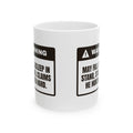 Caution May Nap In Stand Coffee Mug For Hunters