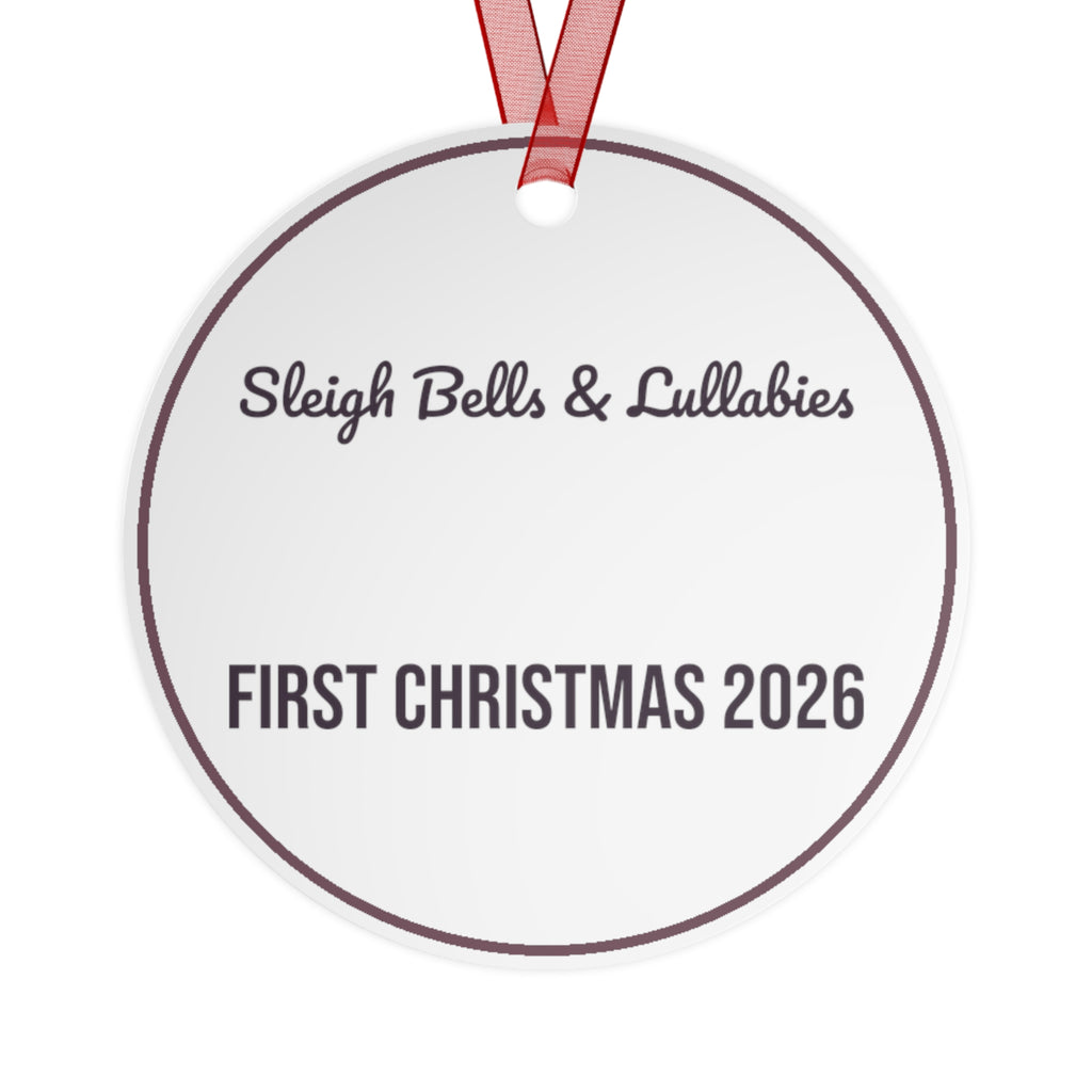 Babys First Christmas Ornament 2026 Sleigh Bells And Lullabies