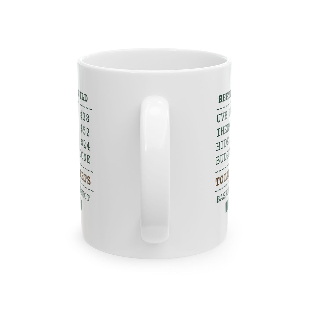 Budget Gone Coffee Mug For Reptile Owner