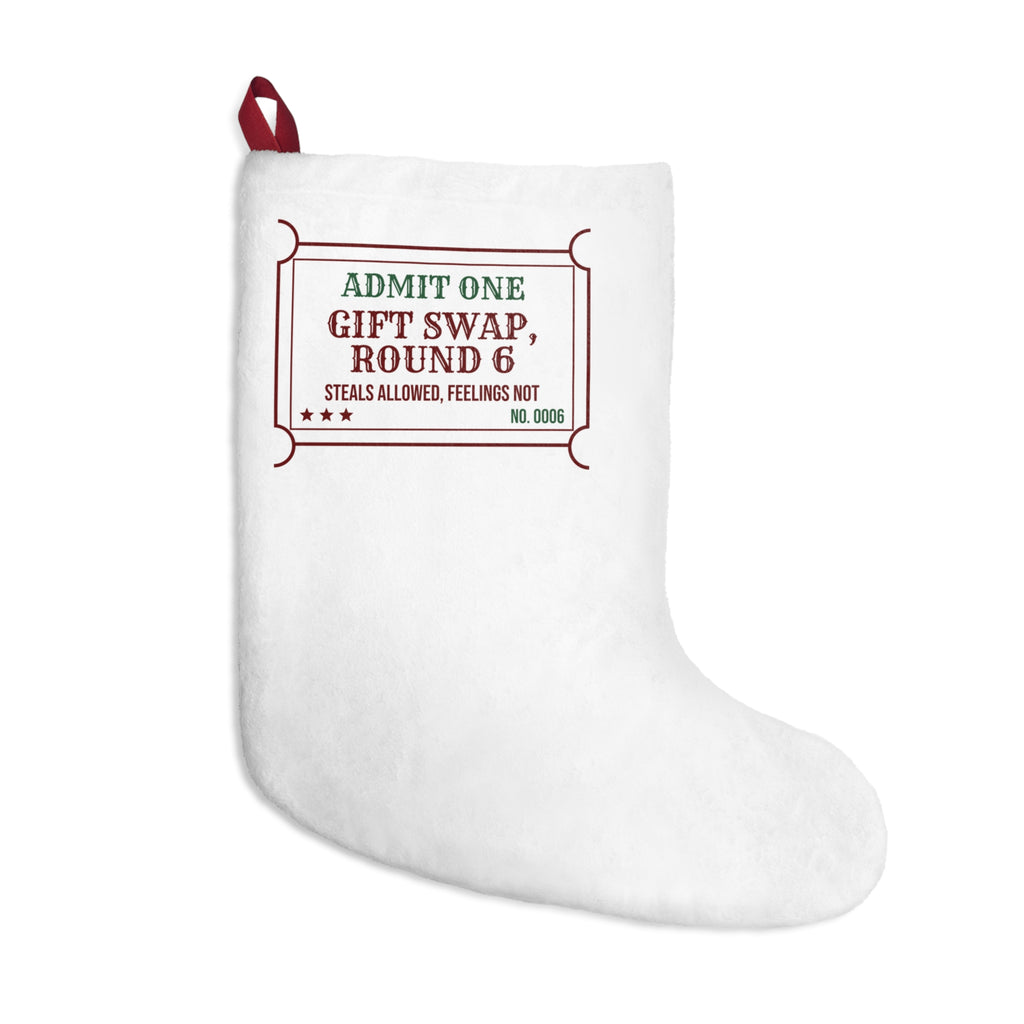 Funny Office Swap Christmas Stocking Steals Allowed Feelings Not Ticket