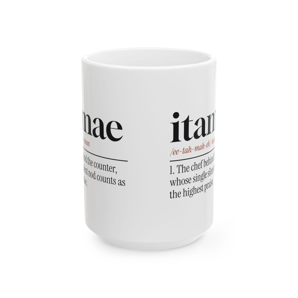 Funny Sushi Coffee Mug Itamae Definition For Sushi Chefs